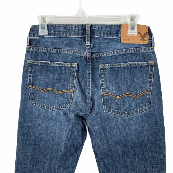 American Eagle Outfitters Jeans Men 28/32 Original Straight Cotton - Picture 5 of 12